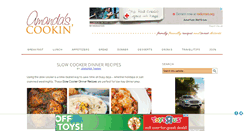 Desktop Screenshot of amandascookin.com